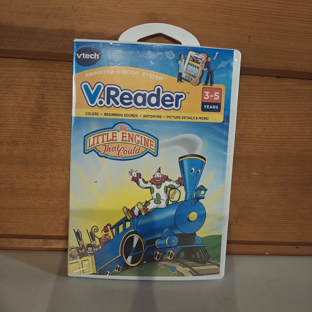 V.tech E-book System: Little Engine That Could 3-5 years‎ New Sealed